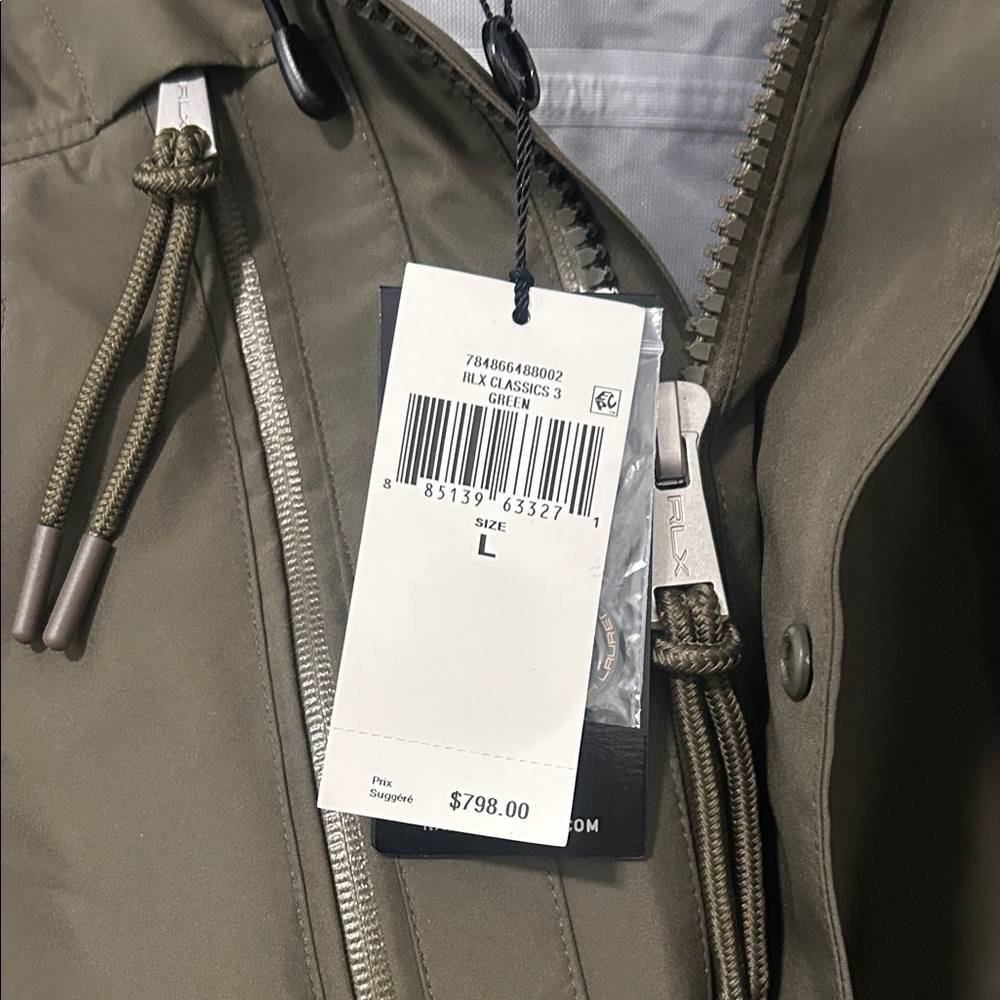 RLX Ralph Lauren Olive Jacket - Picture 4 of 6